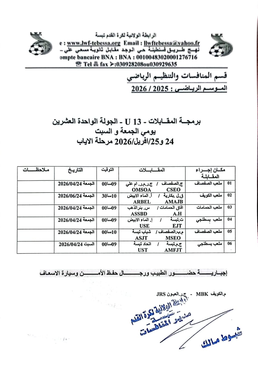 برمجة فئة 13